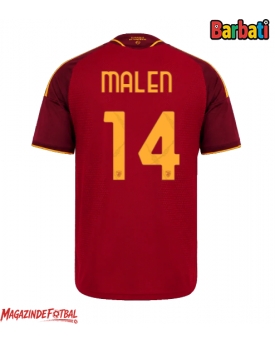 AS Roma Donyell Malen #14 Tricou Fotbal Replică 2026-27 Barbati Acasa AS Roma Donyell Malen #14 Tricou Fotbal Replică 2026-27 Barbati Acasa